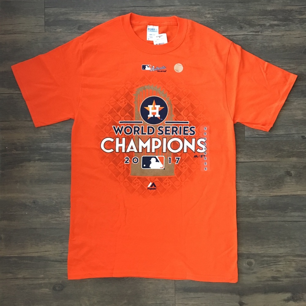 Majestic Houston Astros World Series Champs Shirt